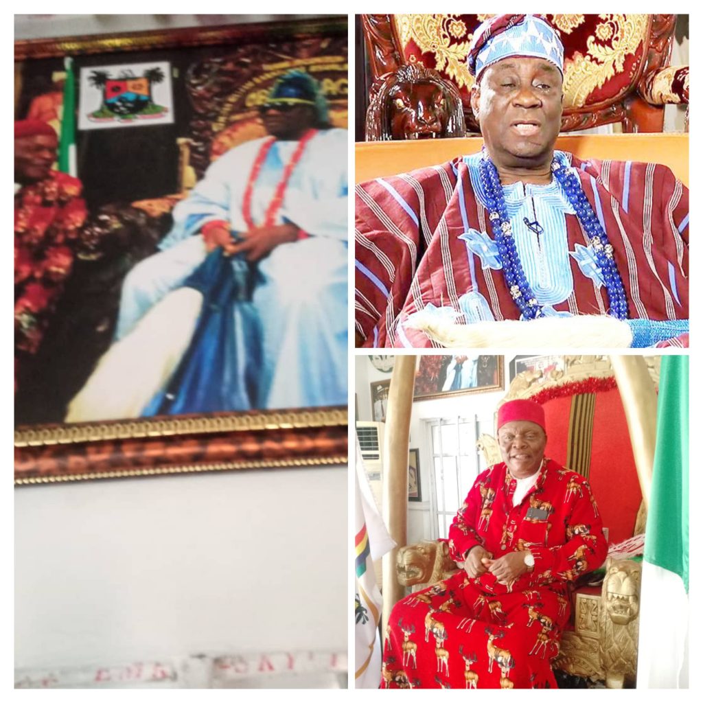 Eze Ndigbo Oba of Lagos Oba Rilwan Akinolu